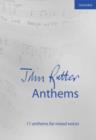 Image for John Rutter Anthems : 11 anthems for mixed voices