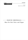 Image for Mass for Solo Voice and Organ