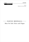 Image for Mass for Solo Voice and Organ