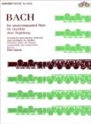 Image for Bach for Unaccompanied Flute