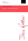 Image for Was I the lamb?