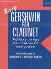 Image for Easy Gershwin for clarinet