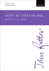 Image for Gott sei stets in mir (God be in my head)