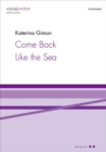 Image for Come Back Like the Sea