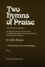 Image for All Creatures of our God and King : No. 2 of Two Hymns of Praise