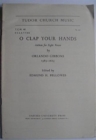 Image for O clap your hands