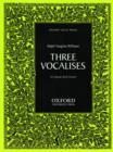 Image for Three Vocalises