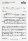Image for Let all the world in every corner sing