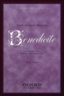 Image for Benedicite