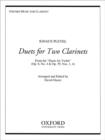 Image for Duets for Two Clarinets : Bk. 2