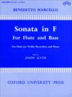 Image for Sonata in F Major Op. 1