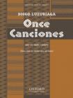 Image for Once Cananiones Para Voz Media Y Guitarra (Eleven Songs for Medium Voice and Guitar)