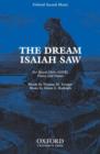 Image for The dream Isaiah saw