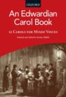 Image for An Edwardian Carol Book : 12 carols for mixed voices