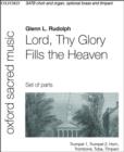 Image for Lord Thy Glory Fills the Heaven