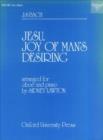 Image for Jesu, Joy of Man&#39;s Desiring