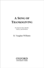 Image for A Song of Thanksgiving