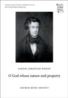 Image for O God whose nature and property