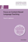 Image for Focus on content-based language teaching