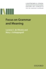 Image for Focus on Grammar and Meaning