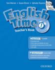 Image for English Time: 1: Teacher&#39;s Book with Test Center and Online Practice
