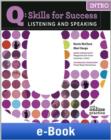 Image for Q Skills for Success: Listening and Speaking Intro: e-book - buy codes for institutions