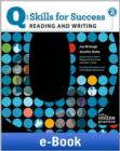 Image for Q Skills for Success: Reading and Writing 2: e-book - buy codes for institutions