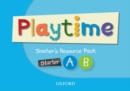 Image for Playtime: Starter, A &amp; B: Teacher&#39;s Resource Pack : Stories, DVD and play- start to learn real-life English the Playtime way!
