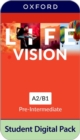 Image for Life Vision: Pre-Intermediate: Student Digital Pack : 2 years&#39; access to Student e-book, Workbook e-book, Online Practice and Student Resources
