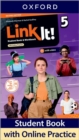 Image for Link It 2e 5 Student Book Workbook with Online Practice Pack