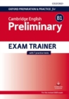 Image for Oxford preparation and practice for Cambridge English  : B1 preliminary exam trainer