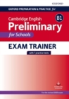 Image for Oxford preparation and practice for Cambridge EnglishB1 preliminary for schools exam trainer