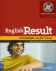 Image for English Result: Intermediate: Student&#39;s Book with DVD Pack