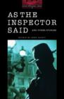 Image for As the Inspector Said and Other Stories