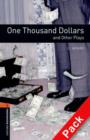 Image for Oxford Bookworms Library: Level 2:: One Thousand Dollars and Other Plays audio CD pack