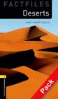 Image for Oxford Bookworms Library Factfiles: Level 1:: Deserts audio CD pack