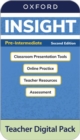 Image for Insight: Pre-Intermediate: Teacher Digital Pack