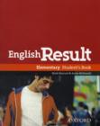 Image for English Result Elementary: Student&#39;s Book