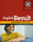 Image for English Result Intermediate: Student&#39;s Book