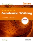 Image for Effective Academic Writing Second Edition: Introductory: Student Book