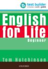 Image for English for Life: Beginner: Test Builder DVD-ROM