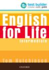 Image for English for Life: Intermediate: Test Builder DVD-ROM