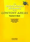 Image for The Oxford Picture Dictionary for the Content Areas: Teacher&#39;s Book