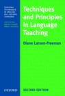 Image for Techniques and Principles in Language Teaching