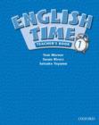 Image for English Time 1: Teacher&#39;s Book
