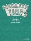 Image for English Time 3: Teacher&#39;s Book