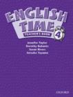 Image for English Time 4: Teacher&#39;s Book