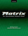 Image for Matrix Pre-Intermediate: Student&#39;s Book