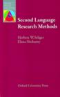 Image for Second Language Research Methods
