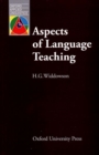 Image for Aspects of Language Teaching